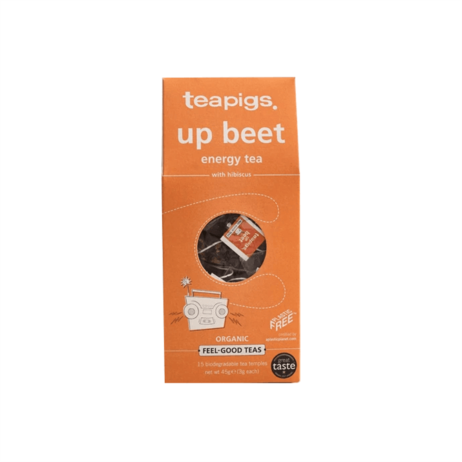 Teapigs Up Beet with Hibiscus 15 Biodegradable Tea Temples